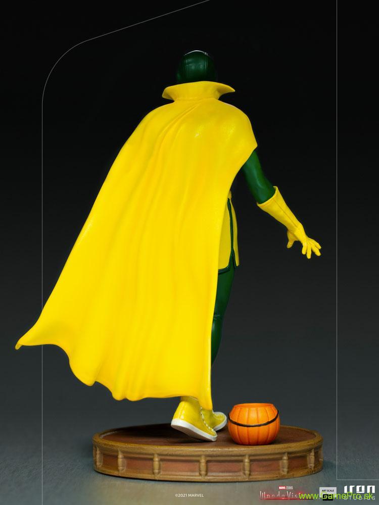 WandaVision Art Scale socha 1/10 Vision Halloween Version 22 cm