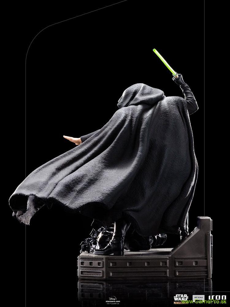 Star Wars The Mandalorian BDS Art Scale socha 1/10 Luke Skywalker Combat Version 24 cm
