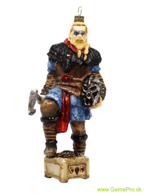 Assassins Creed Valhalla Eivor the Wolf-Kissed Glass Ornament