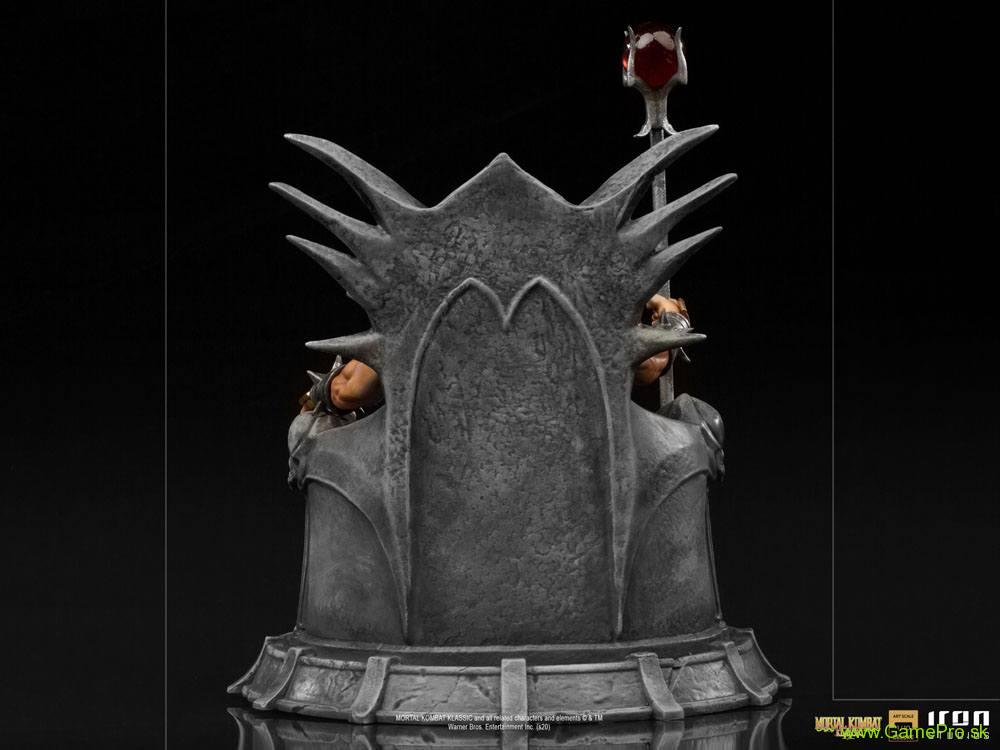 Mortal Kombat Deluxe BDS Art Scale socha 1/10 Shao Khan 25 cm