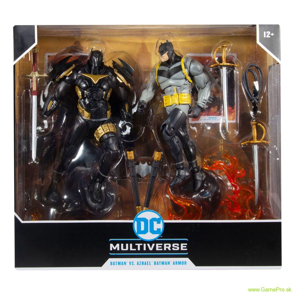 DC Multiverse akčné figúrky Collector Multipack Batman vs Azrael Batman Armor 18 cm