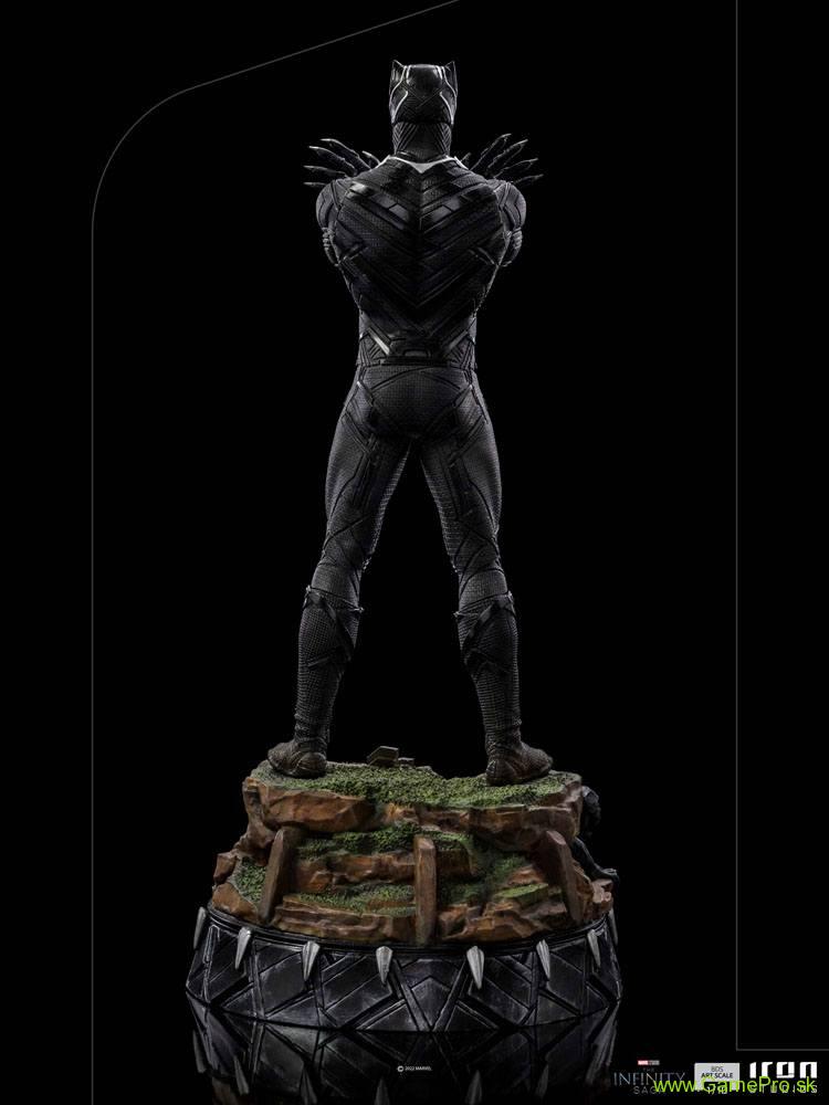 Infinity Saga Art Scale socha 1/10 Black Panther Deluxe 25 cm