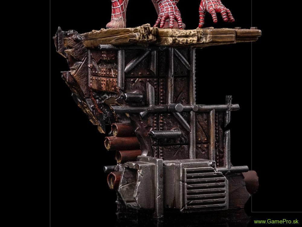 Spider-Man - No Way Home BDS Art Scale Deluxe socha 1/10 Spider-Man Peter 2 20 cm