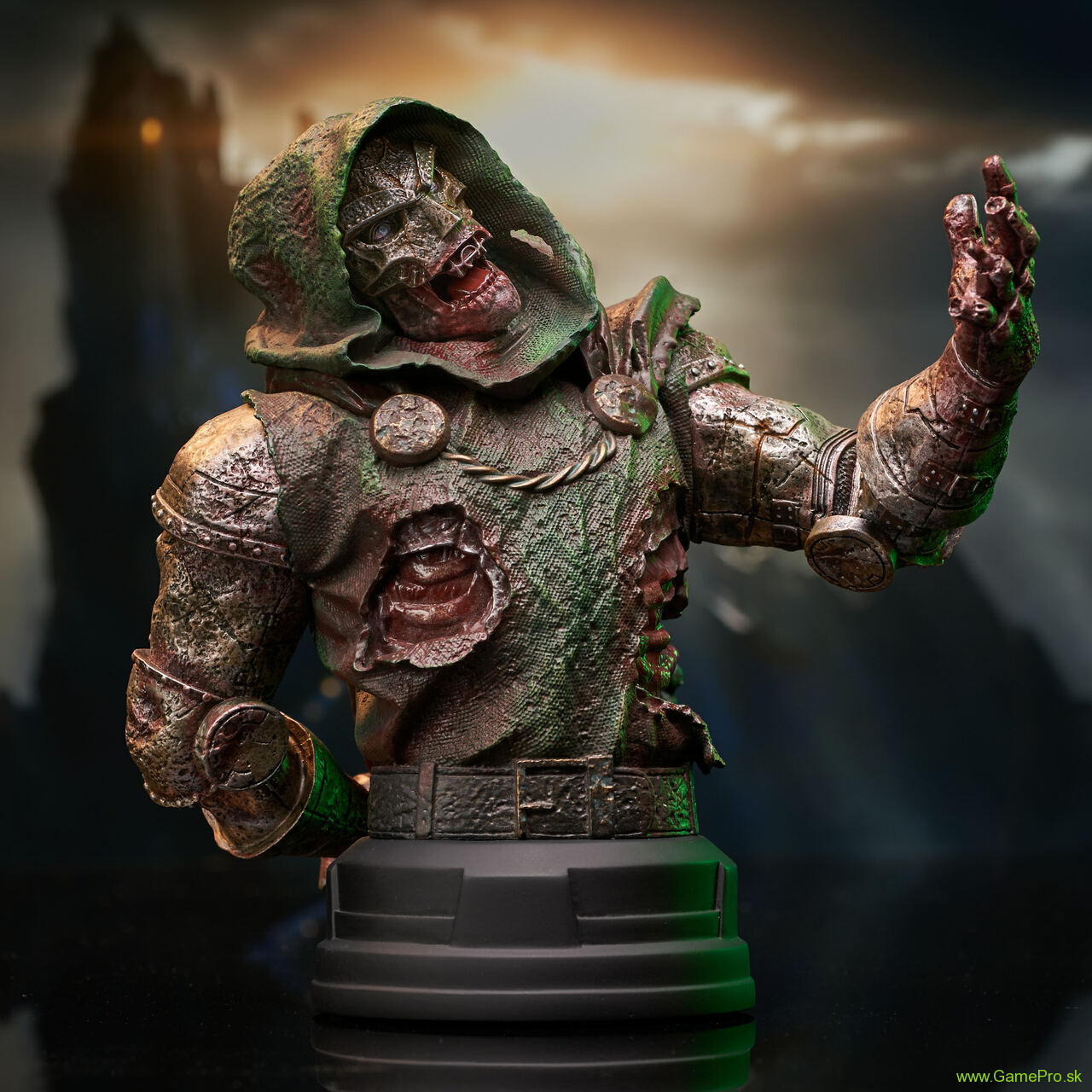 Marvel Zombie NYCC 2021 busta Doctor Doom 18 cm