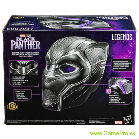 Marvel Legends Series Electronic Role Play Helmet Black Panther