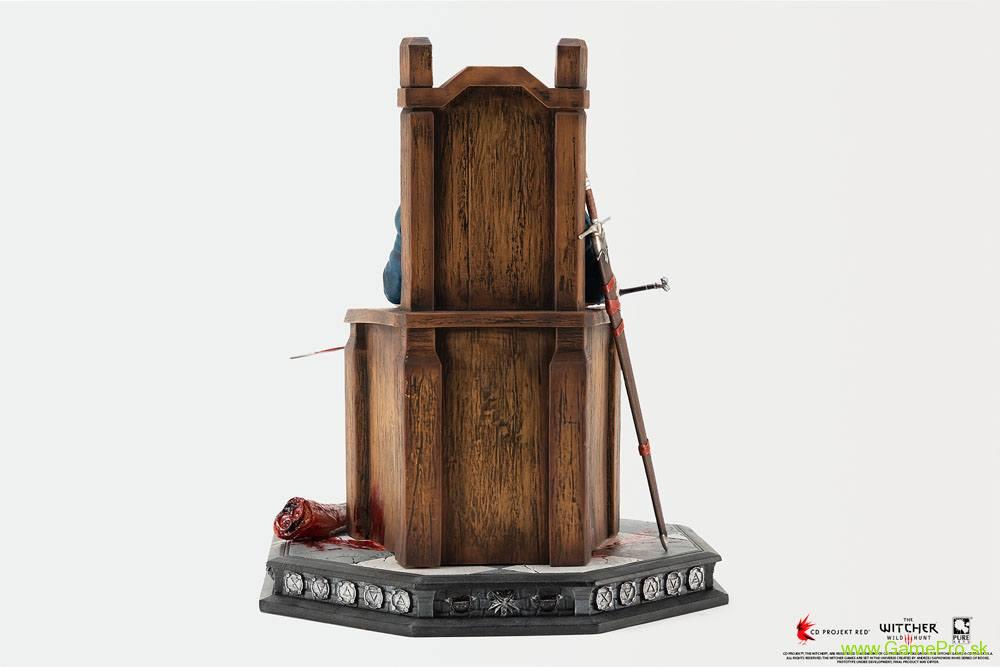 Witcher 3 Wild Hunt Blood and Wine socha 1/6 Geralt 29 cm