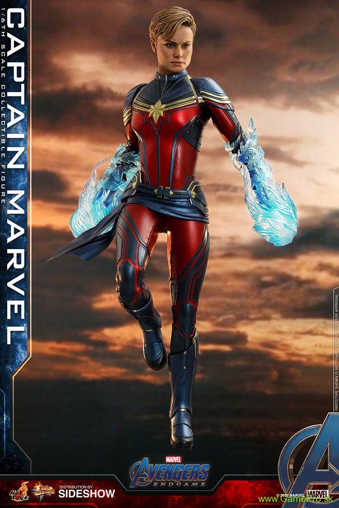 Avengers Endgame Movie Masterpiece Series PVC akčná figúrka 1/6 Captain Marvel 29 cm
