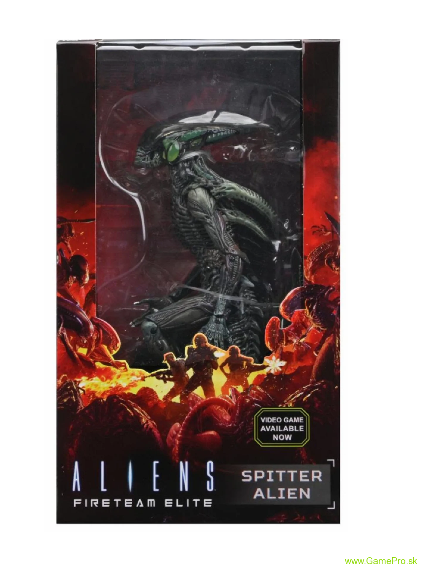 Aliens Fireteam Elite akčná figúrka Spitter Alien 23 cm