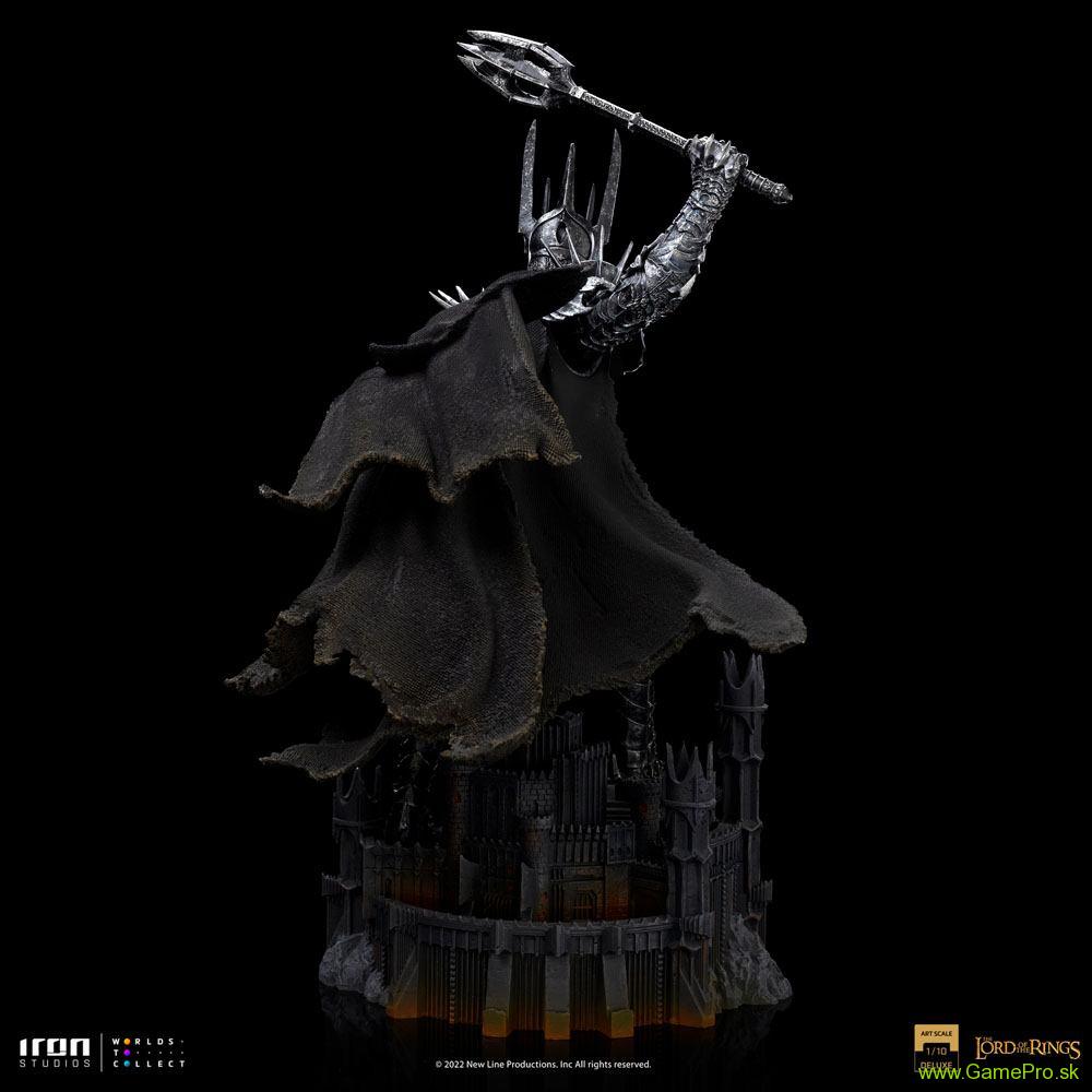 Lord Of The Rings Deluxe Art Scale socha 1/10 Sauron 38 cm