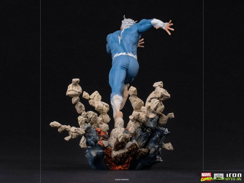 Marvel Comics BDS Art Scale socha 1/10 Quicksilver 21 cm