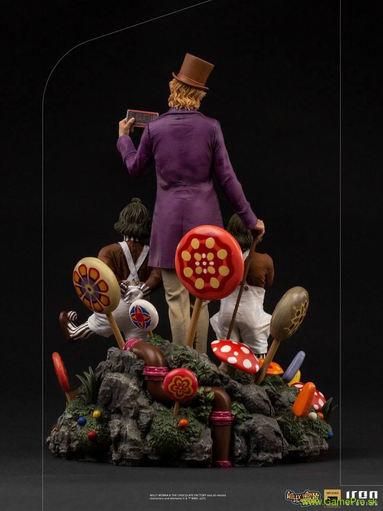 Willy Wonka and the Chocolate Factory (1971) Deluxe Art Scale socha 1/10 Willy Wonka 25 cm