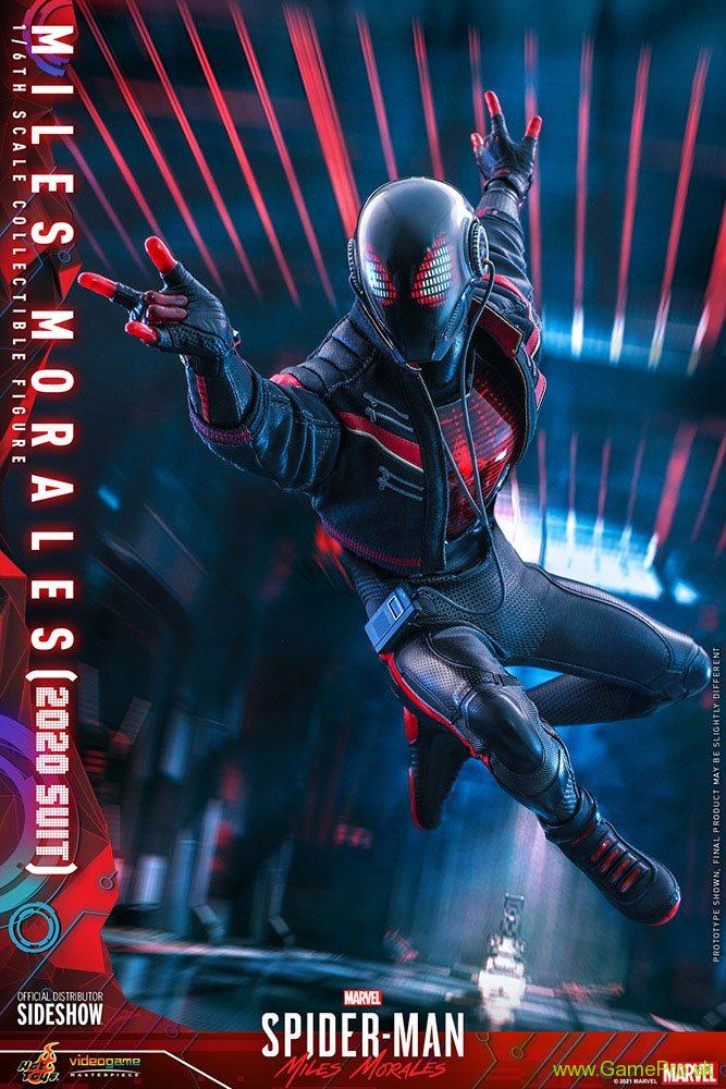 Marvels Spider-Man - Miles Morales Video Game Masterpiece akčná figúrka 1/6 Miles Morales (2020 Suit) 30 cm
