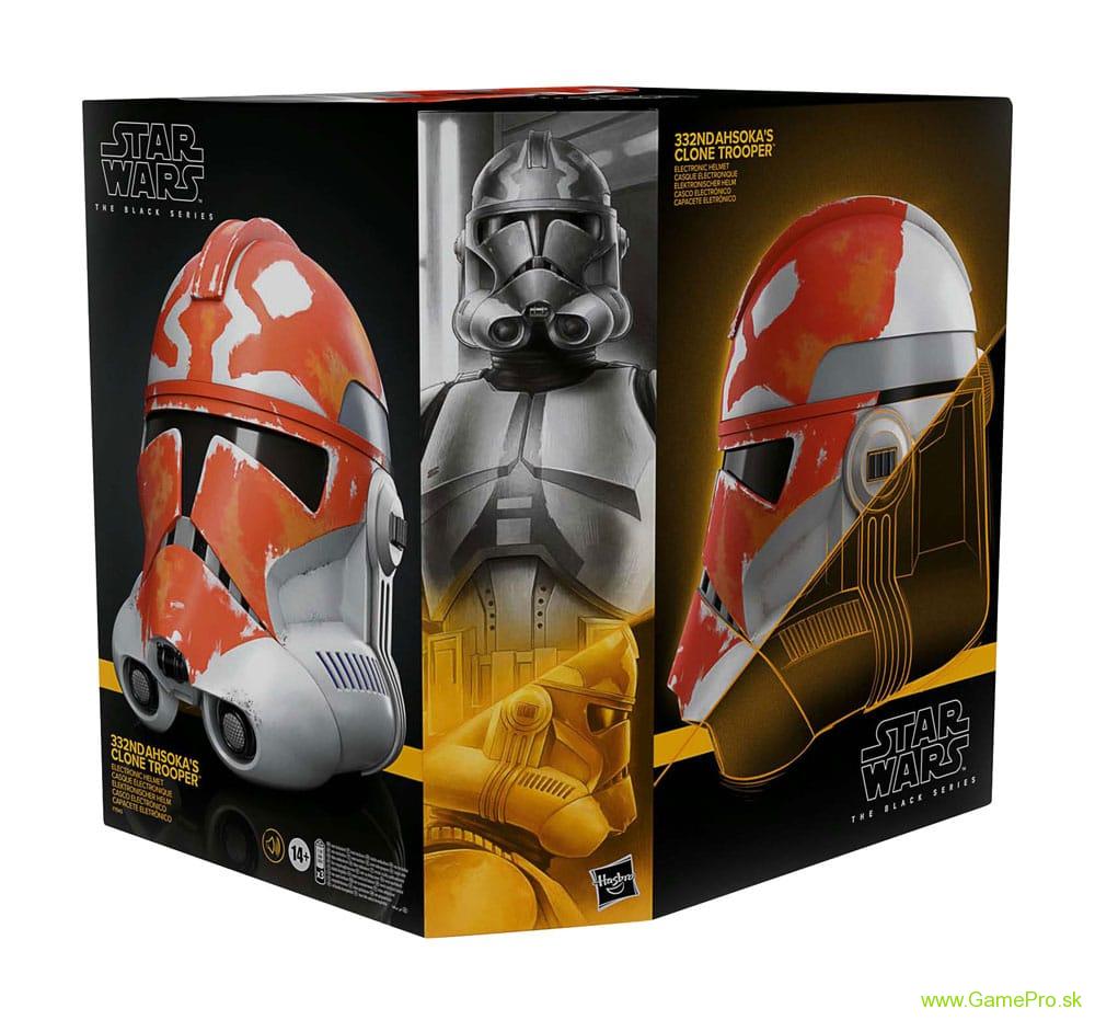 Star Wars The Clone Wars Black Series Electronic Helmet 332nd Ahsokas Clone Trooper