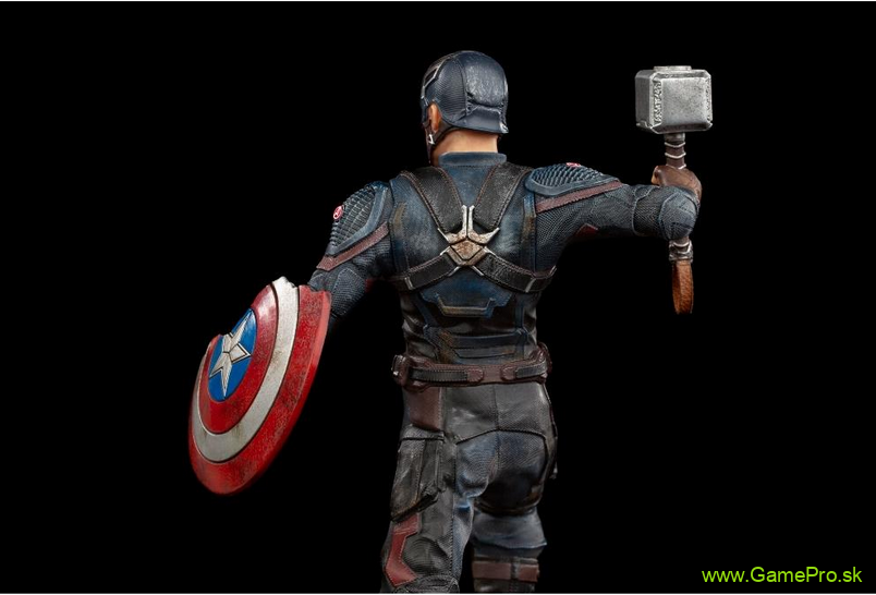 Infinity Saga BDS Art Scale socha 1/10 Captain America Ultimate 21 cm
