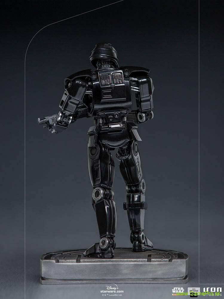 Star Wars The Mandalorian BDS Art Scale socha 1/10 Dark Trooper 24 cm