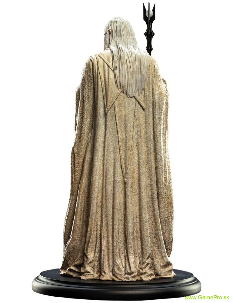 Lord of the Rings socha Saruman The White 19 cm