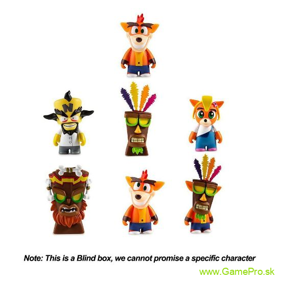 KIDROBOT FIGÚRKA CRASH BANDICOOT MINI SERIES