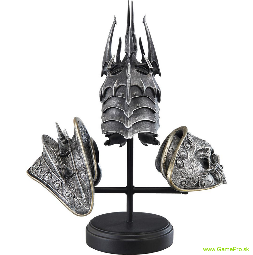 World of Warcraft replika Iconic Helm and Armor of Lich King 20 cm