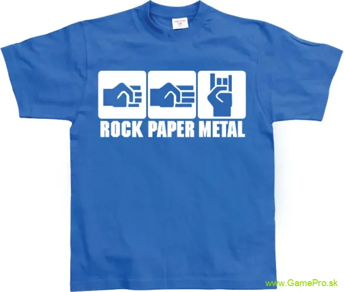 Rock Paper Metal (T-Shirt)