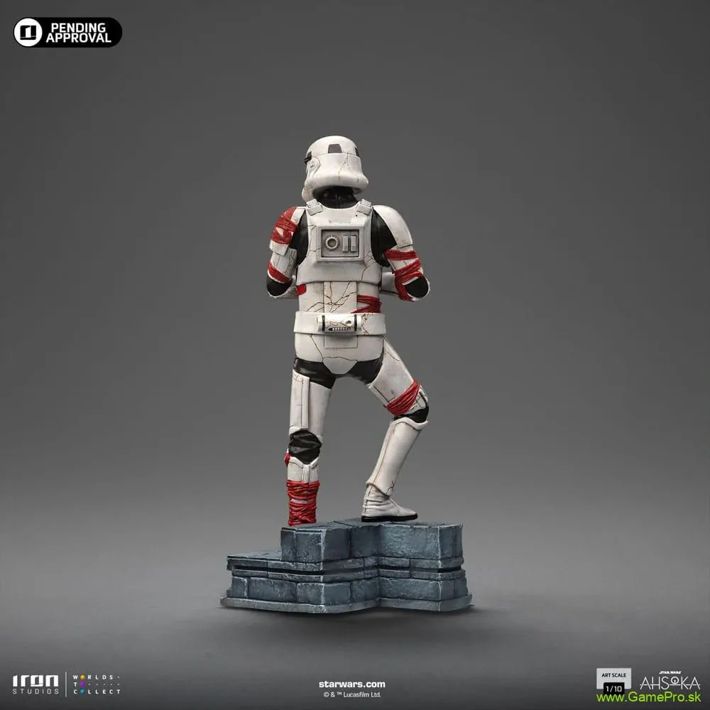 Star Wars Ahsoka Art Scale socha 1/10 Night Trooper 21 cm