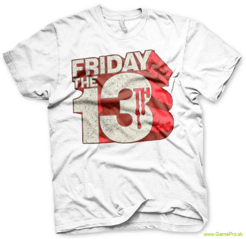 Friday The 13th Block Logo (tričko)