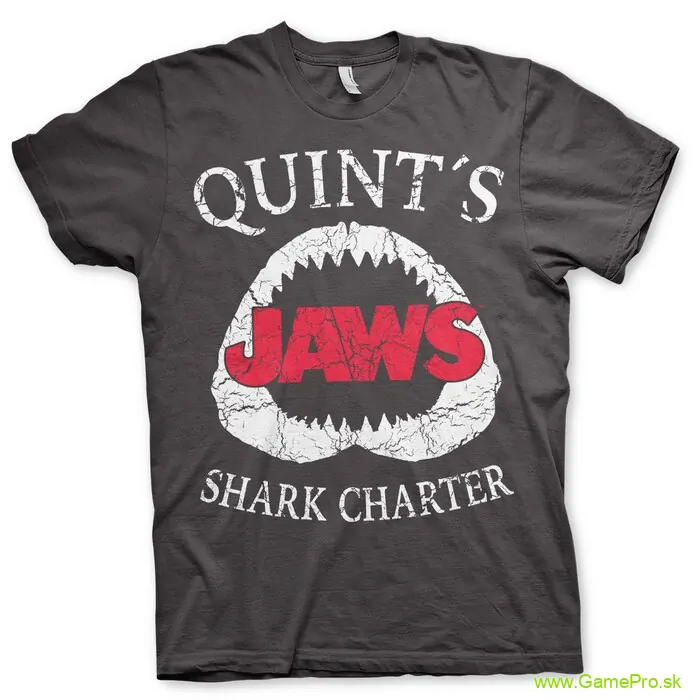 Jaws Quints Shark Charter (T-Shirt)
