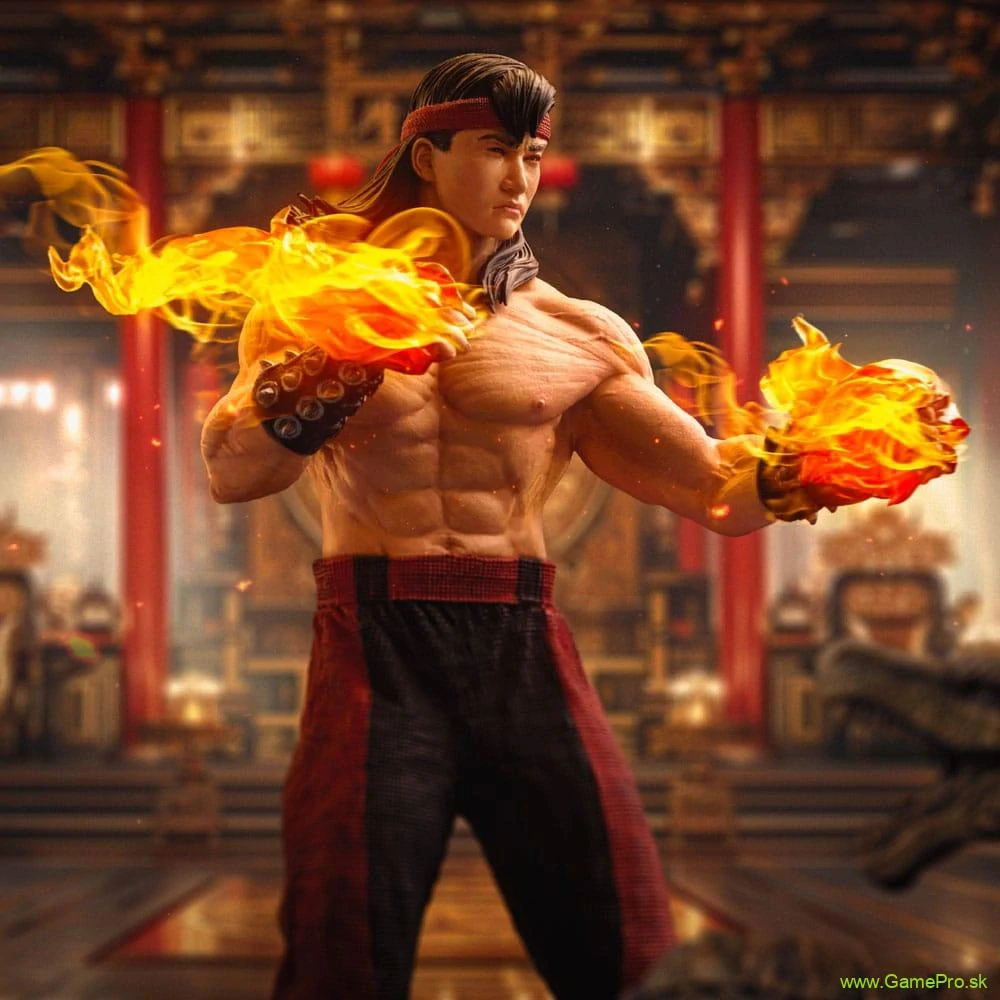 Mortal Kombat Art Scale socha 1/10 Liu Kang 23 cm