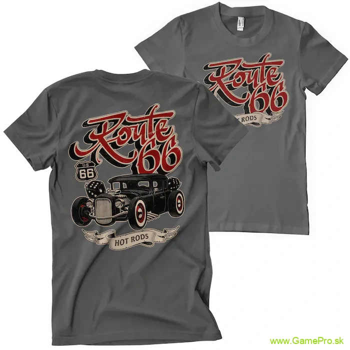 Route 66 US 66 Hot Rods (T-Shirt)