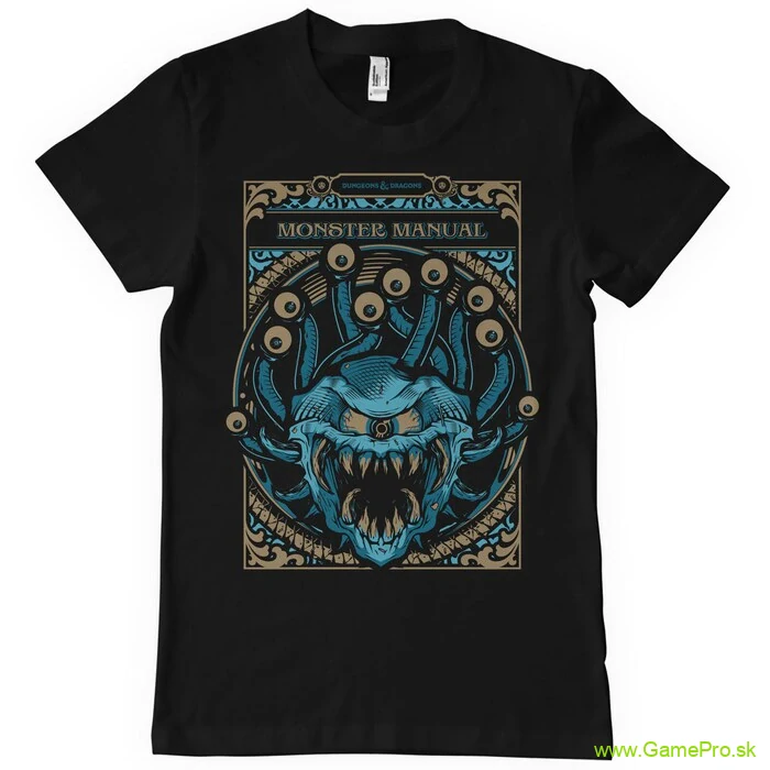 Dungeons and Dragons Monsters Manual (T-Shirt)