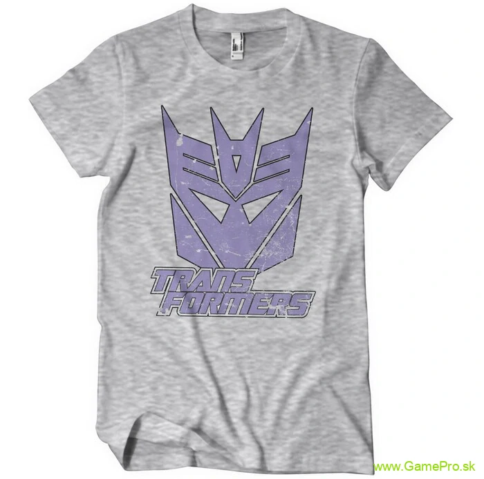 Transformers Washed Decepticon Duotone Shield (T-Shirt)