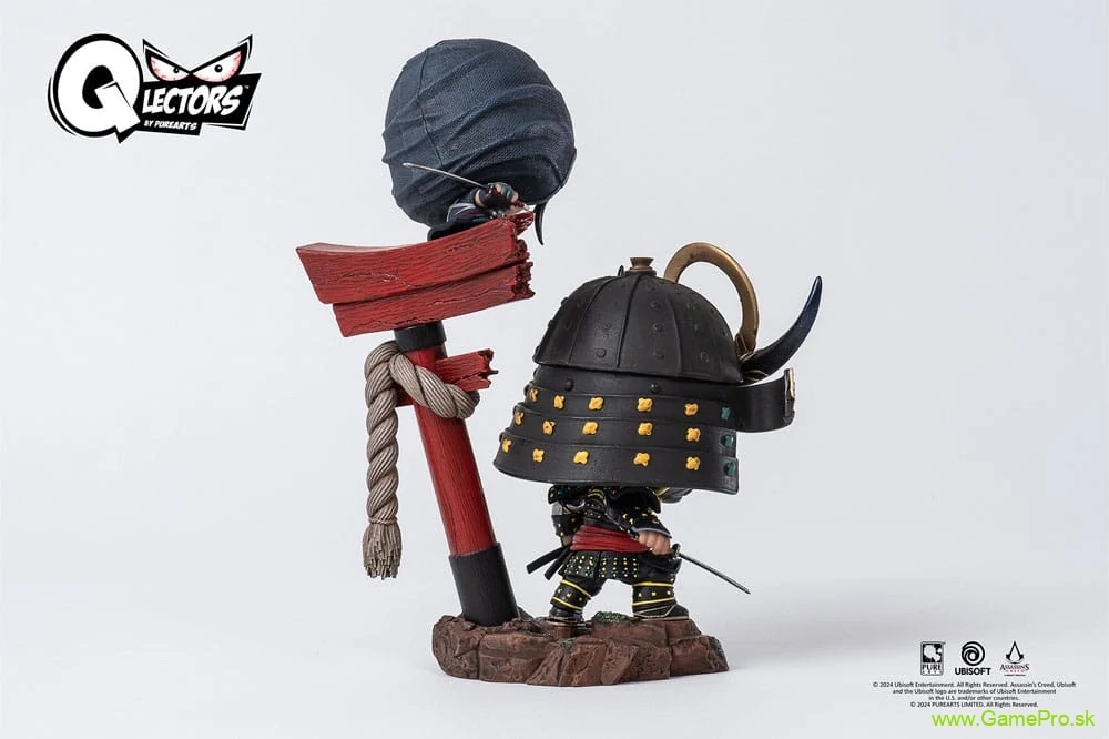 Assassins Creed Shadows Qlectors PVC socha Naoe and Yasuke 15 cm