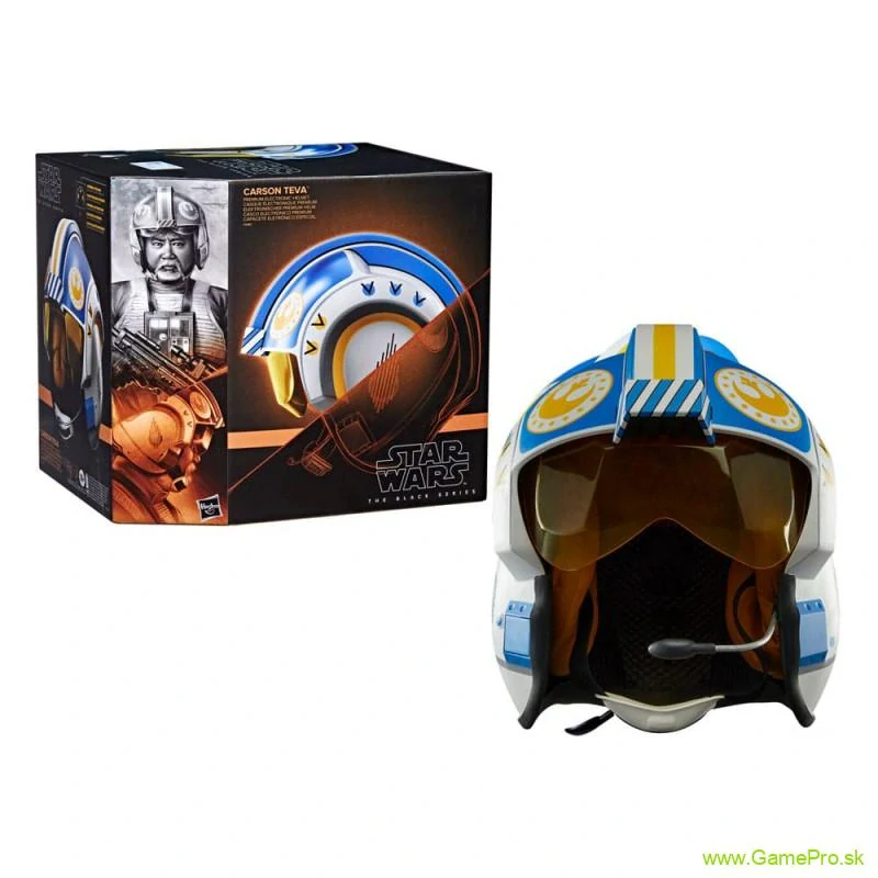 Star Wars The Mandalorian Black Series Electronic Helmet Carson Teva