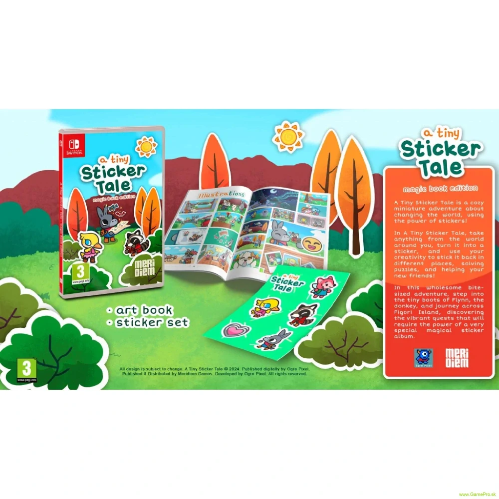 A Tiny Sticker Tale - Magic Book Edition (NSW)