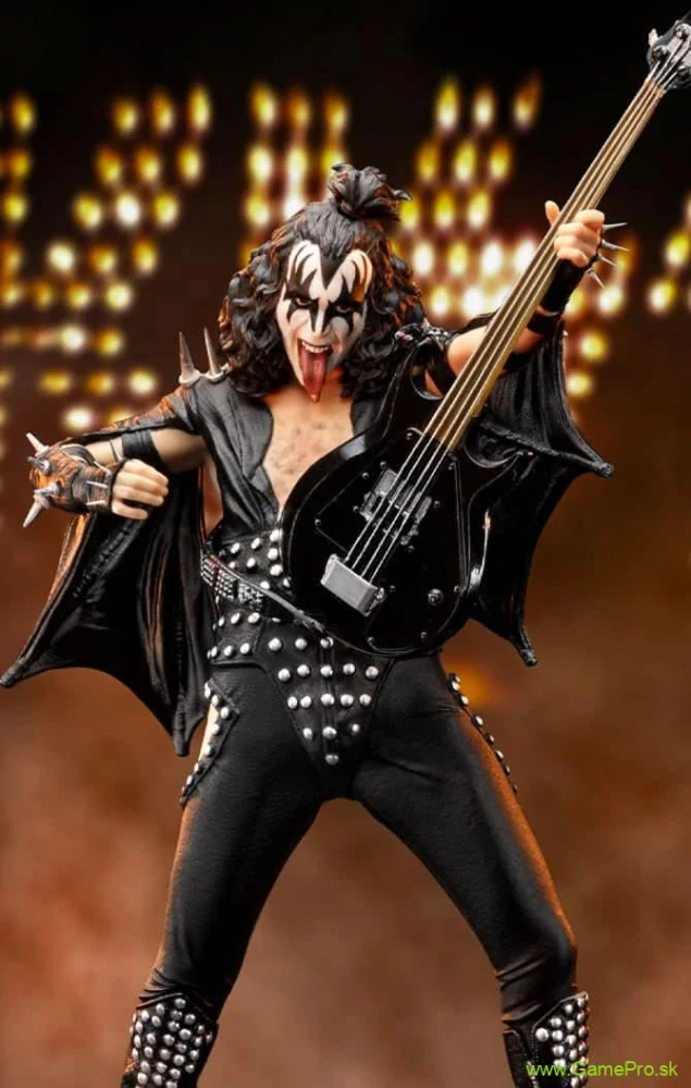 Kiss Art Scale socha 1/10 Gene Simmons Limited Edition 26 cm