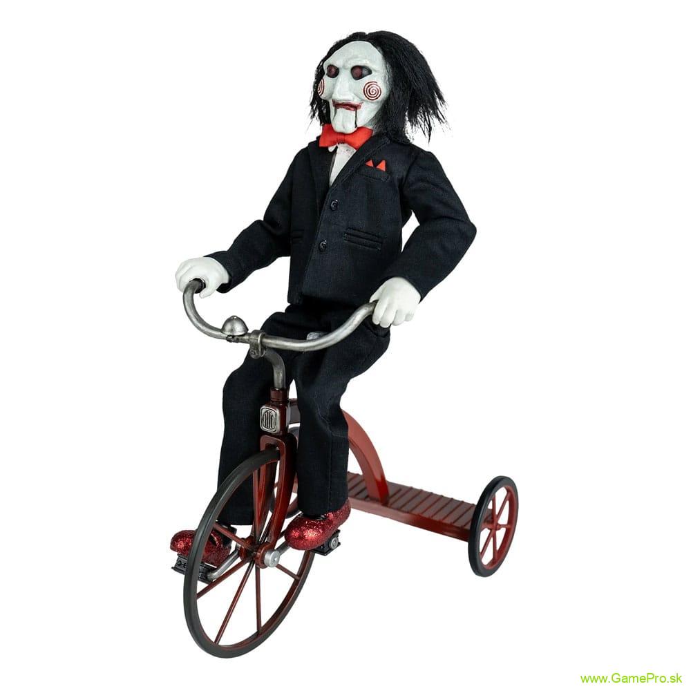 Saw akčná figúrka 1/6 Billy the Puppet with Tricycle 18 cm