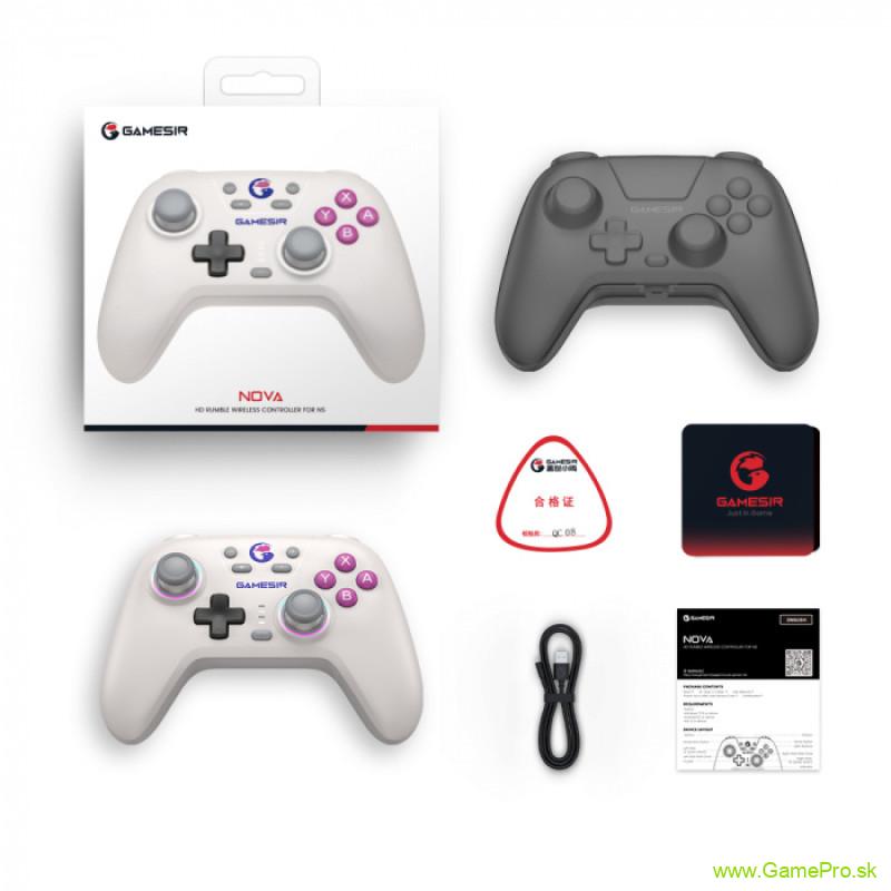 GameSir Nova Multiplatform Controller Retro White