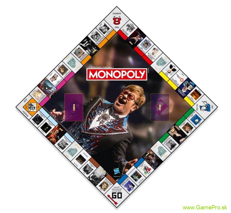 Elton John stolová hra Monopoly (English Version)