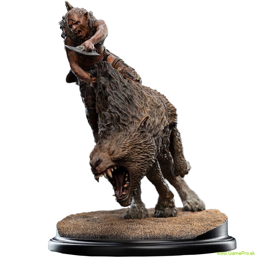 Lord of the Rings Mini socha Sharku On Warg 18 cm