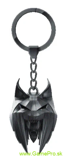 Witcher (Zaklínač) - Lynx Medallion (kľúčenka)