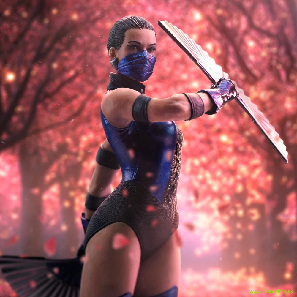 Mortal Kombat Art Scale socha 1/10 Kitana 23 cm