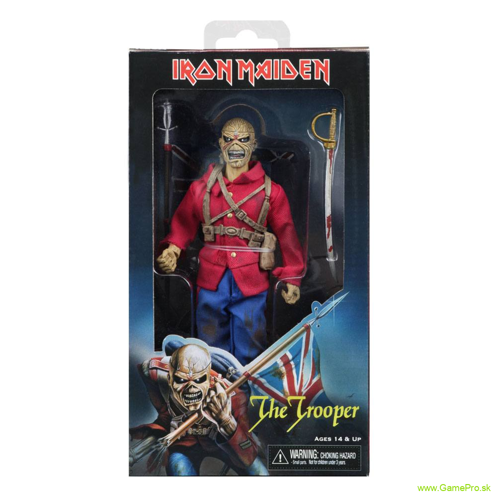 Iron Maiden Retro akčná figúrka Trooper Eddie 20 cm