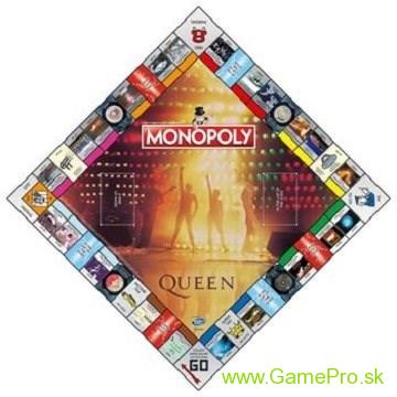 Queen stolová hra Monopoly (English Version)