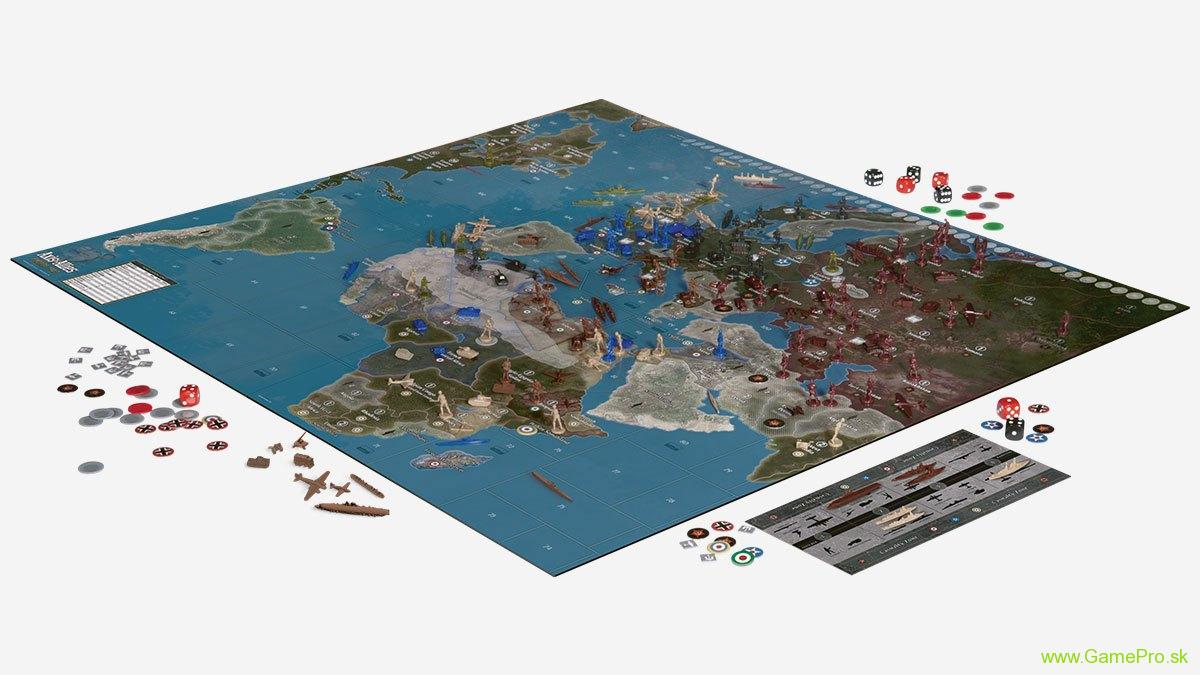 Avalon Hill stolová hra Axis and Allies Europe 1940 2nd Edition (English Version)