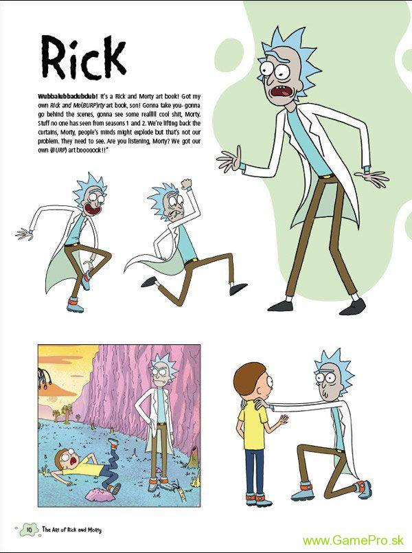 Rick and Morty Art Book The Art of Rick and Morty (English Version)
