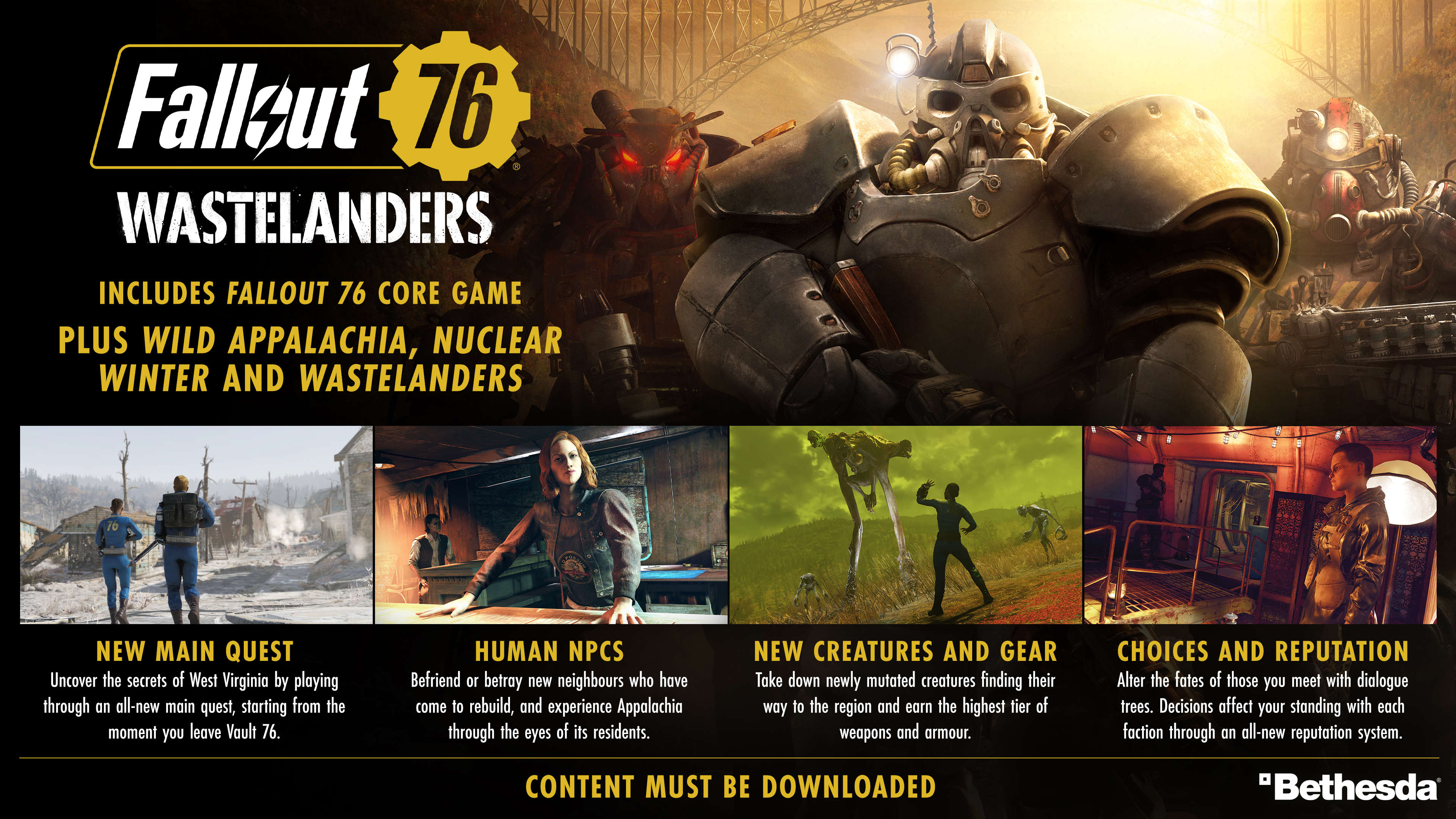 Fallout 76 - Wastelanders (PS4)