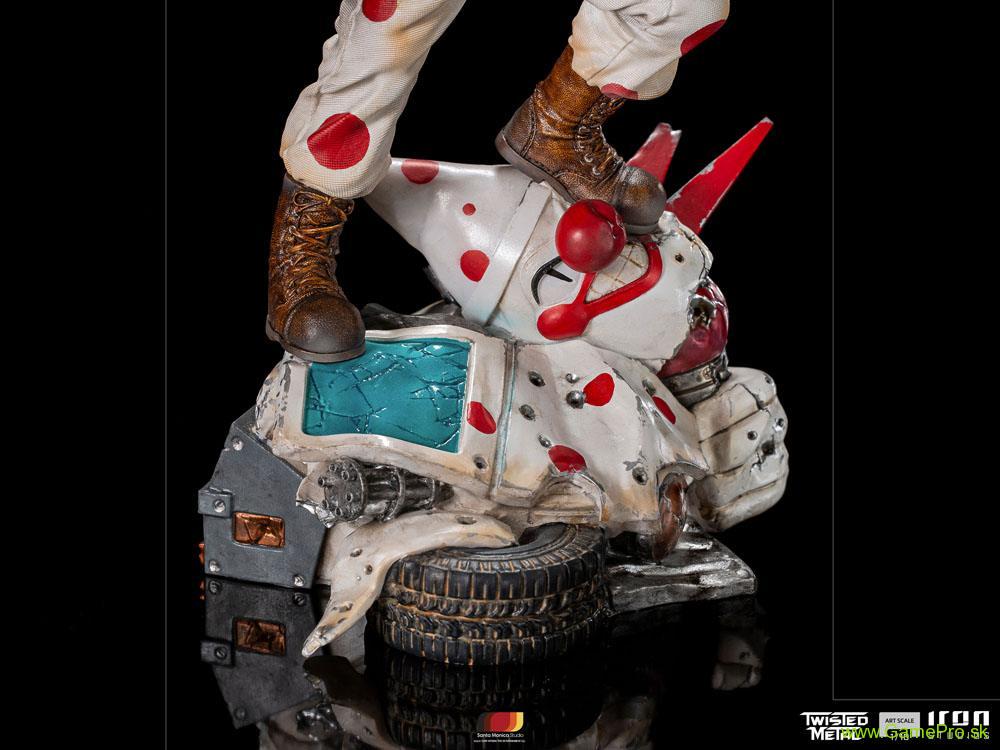 Twisted Metal Art Scale socha 1/10 Sweet Tooth 27 cm