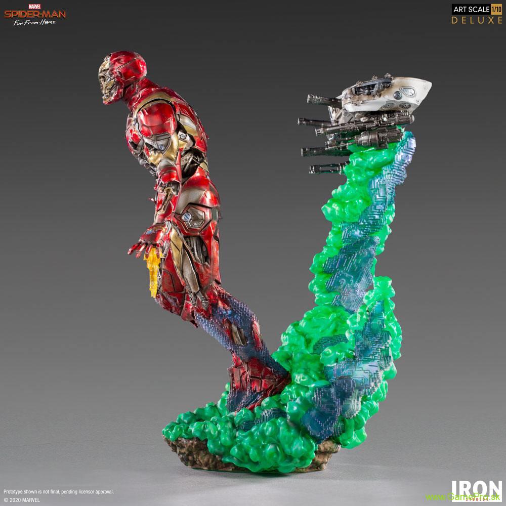 Spider-Man Far From Home BDS Art Scale Deluxe socha 1/10 Iron Man Illusion 21 cm