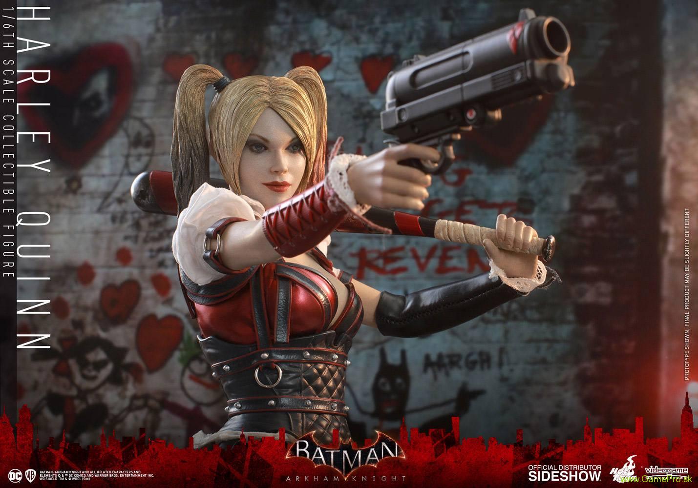 Batman Arkham Knight Videogame Masterpiece akčná figúrka 1/6 Harley Quinn 30 cm