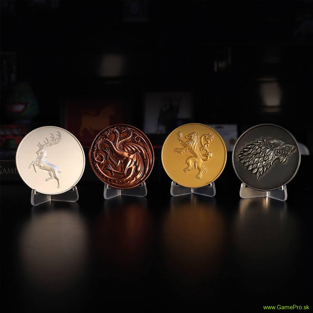 Game of Thrones Medallion Set Sigil Limited Edition