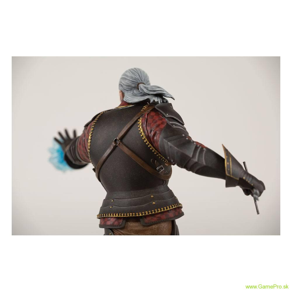 Witcher 3 Wild Hunt PVC socha Geralt Toussaint Tourney Armor 20 cm